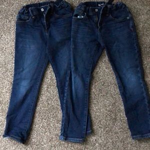 Two size 6 boys gap jeans